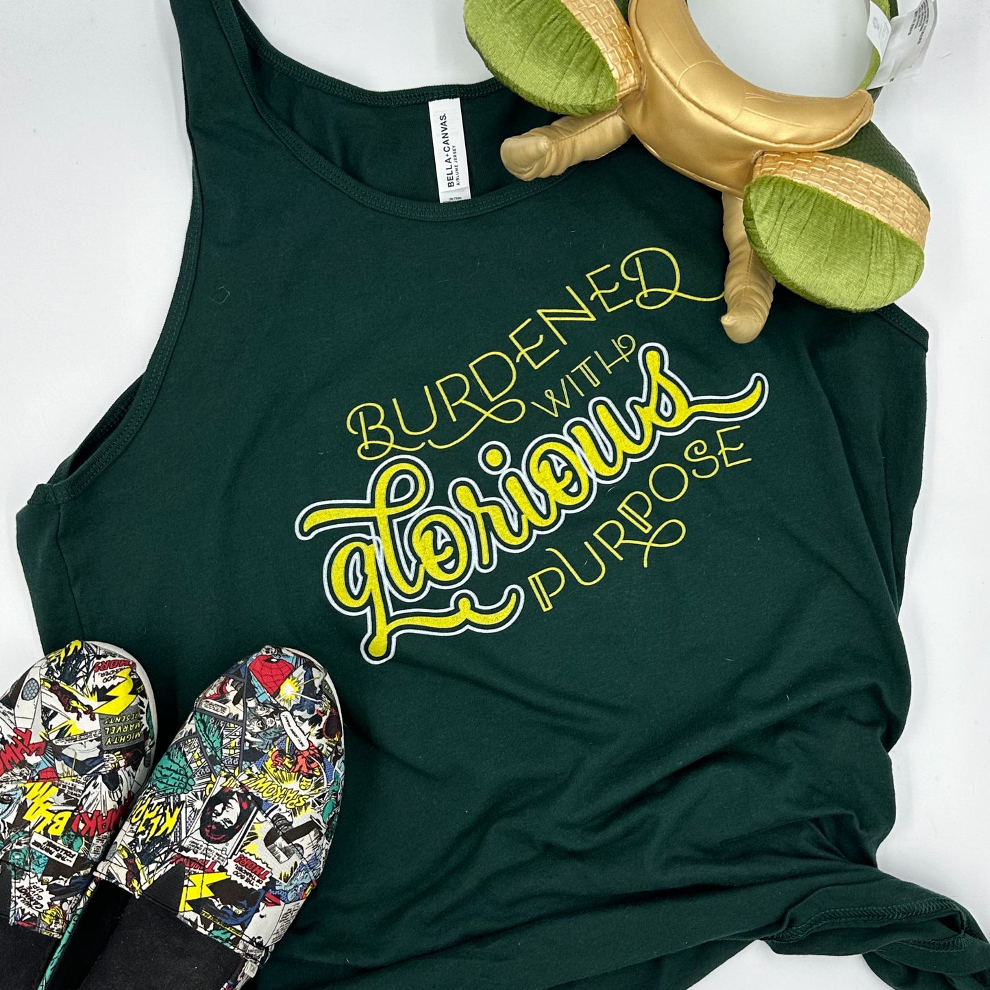 burdened with glorious purpose | unisex jersey tank