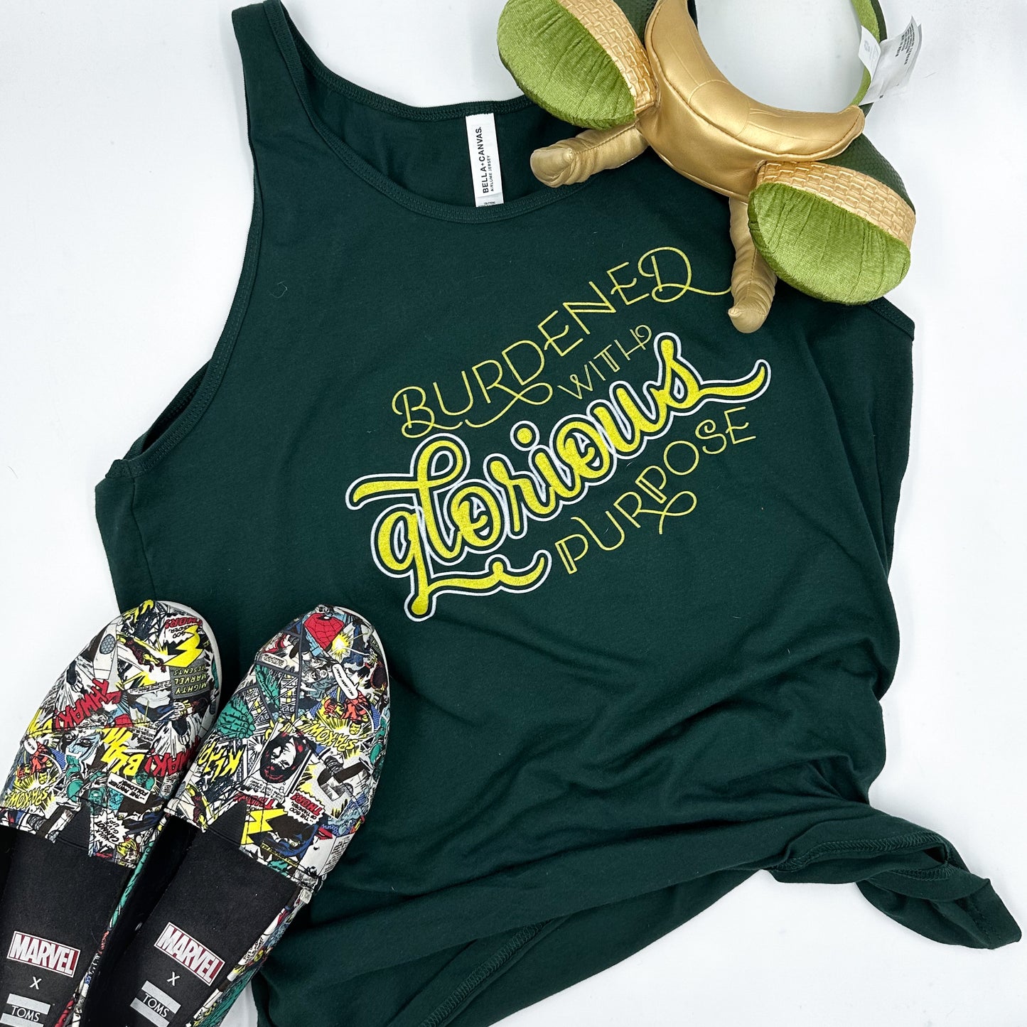 burdened with glorious purpose | unisex jersey tank