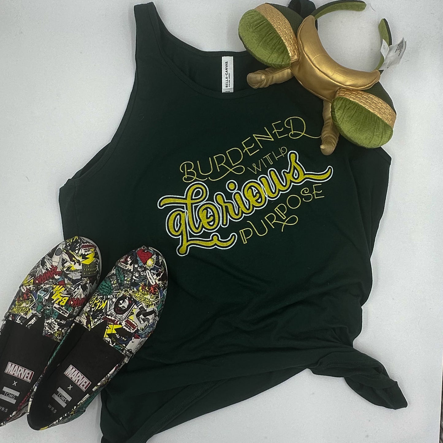 burdened with glorious purpose | unisex jersey tank