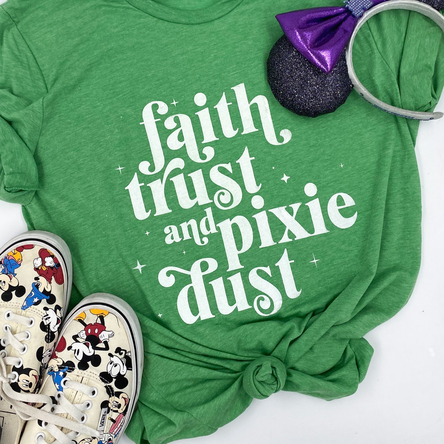 faith, trust, pixie dust | unisex tee