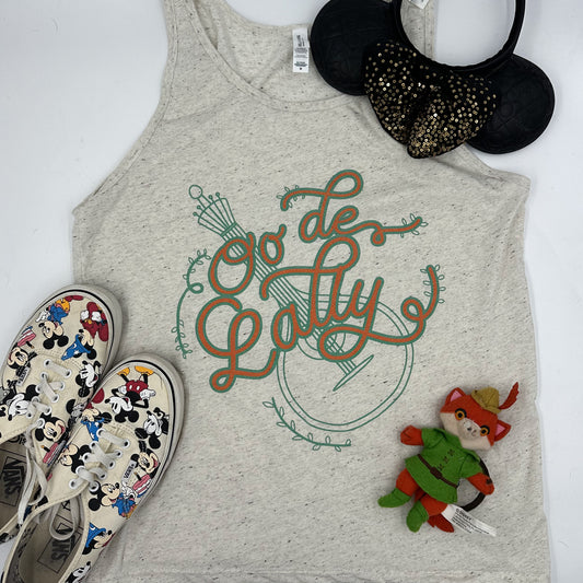 oo de lally | unisex jersey tank