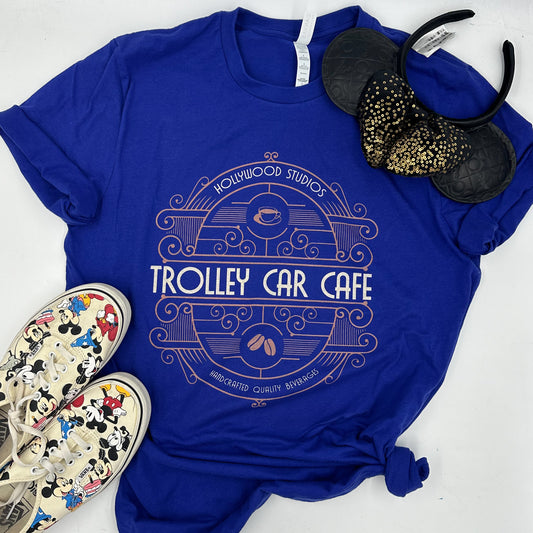 Trolley Car Cafe | unisex tee