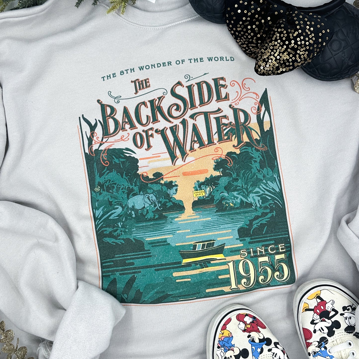 backside of water | unisex crewneck sweatshirt