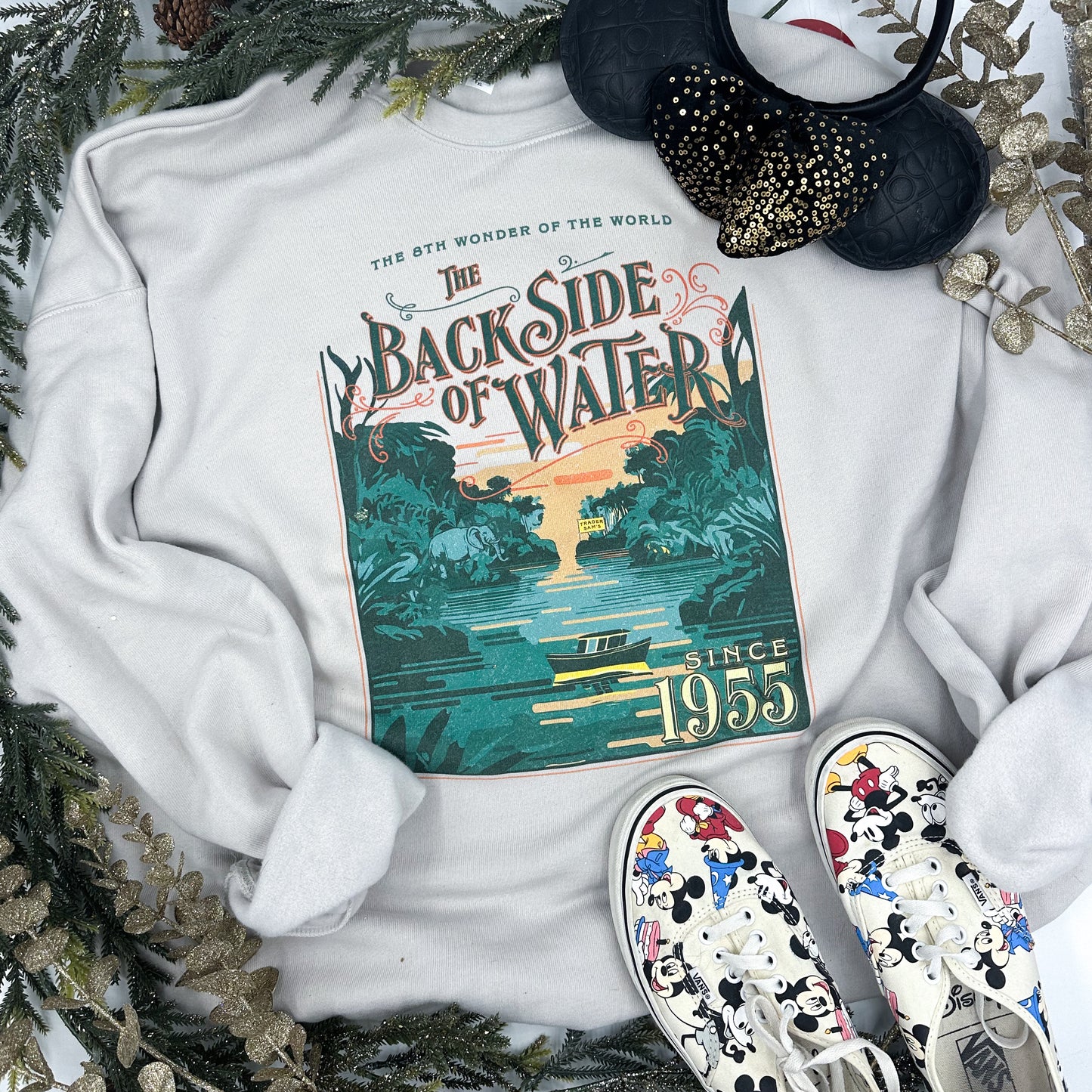 backside of water | unisex crewneck sweatshirt