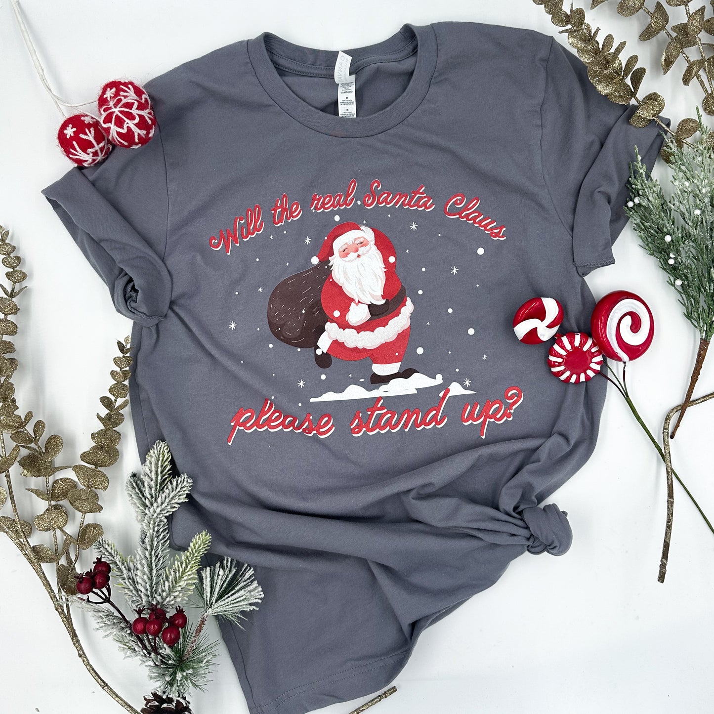 slim santa | unisex tee