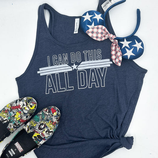 I can do this all day | unisex jersey tank