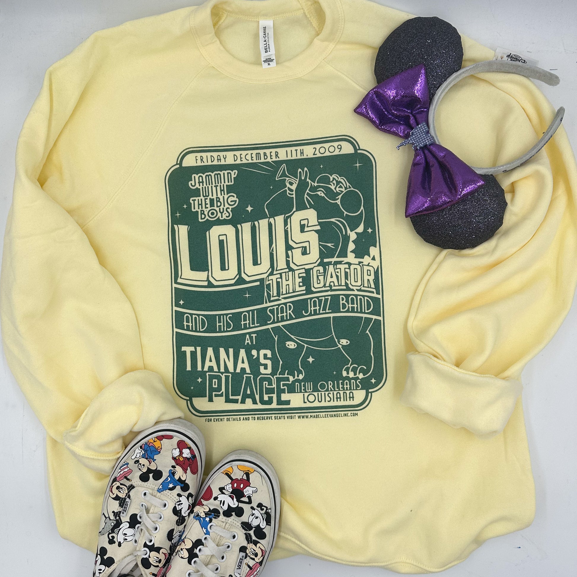 Fierce Fox Design Co Louis' All Star Jazz Band Sweatshirt