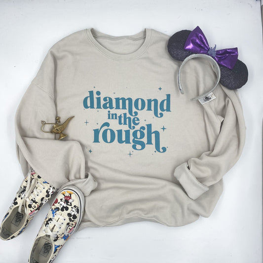 diamond in the rough | unisex crewneck sweatshirt