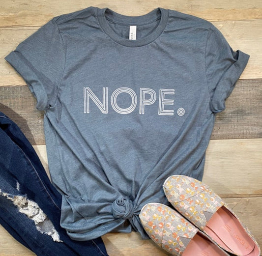 Nope. | unisex tee