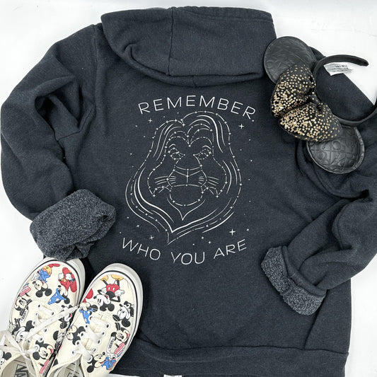 remember who you are | unisex zip-up hoodie
