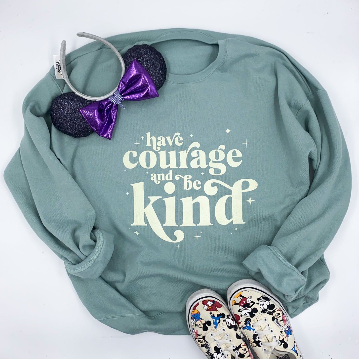 have courage, be kind | unisex crewneck sweatshirt