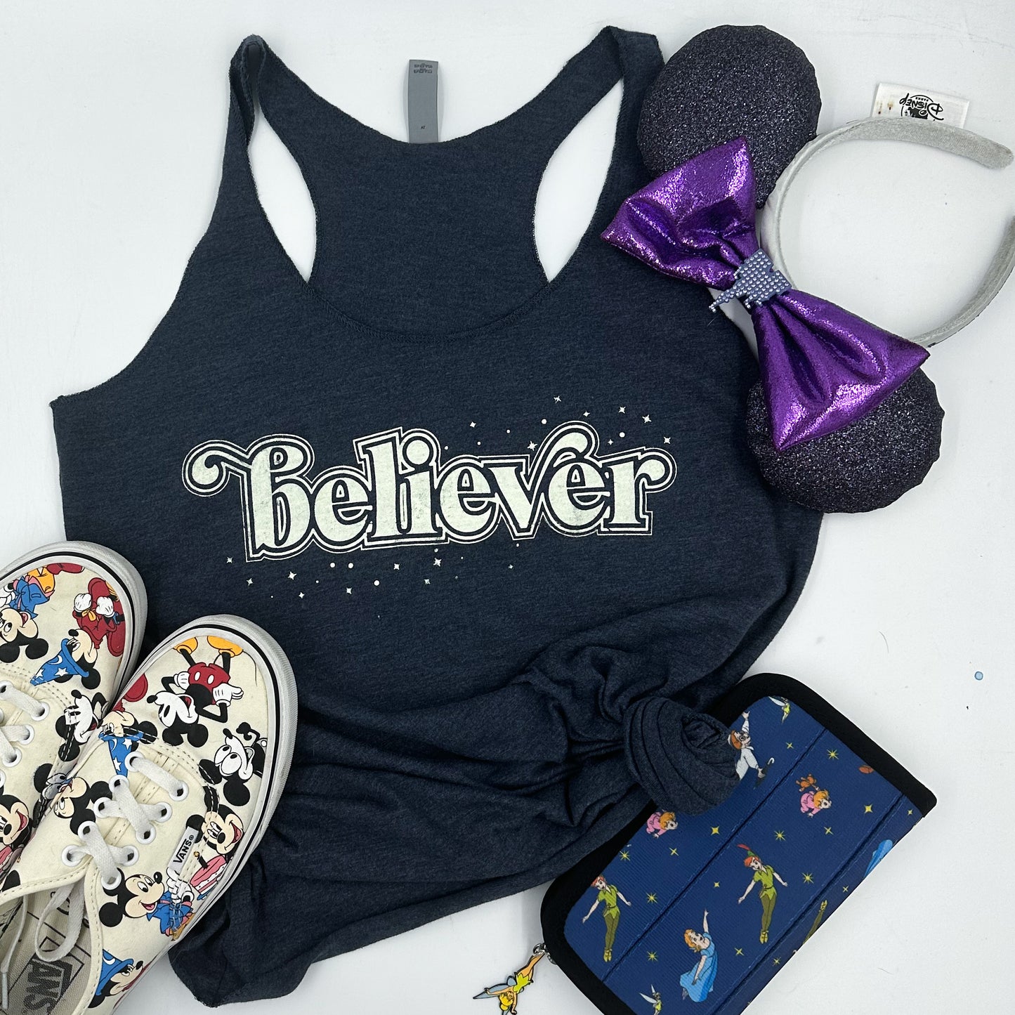 believer | women's racerback tank