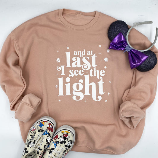 I see the light | unisex crewneck sweatshirt