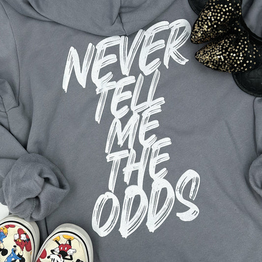 never tell me the odds | unisex zip-up hoodie