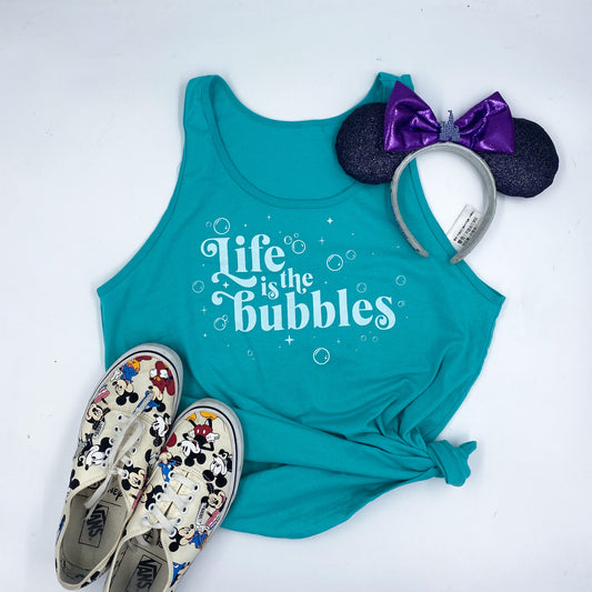 life is the bubbles  | unisex jersey tank