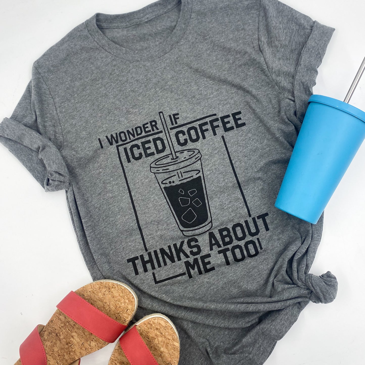 love & iced coffee | unisex tee