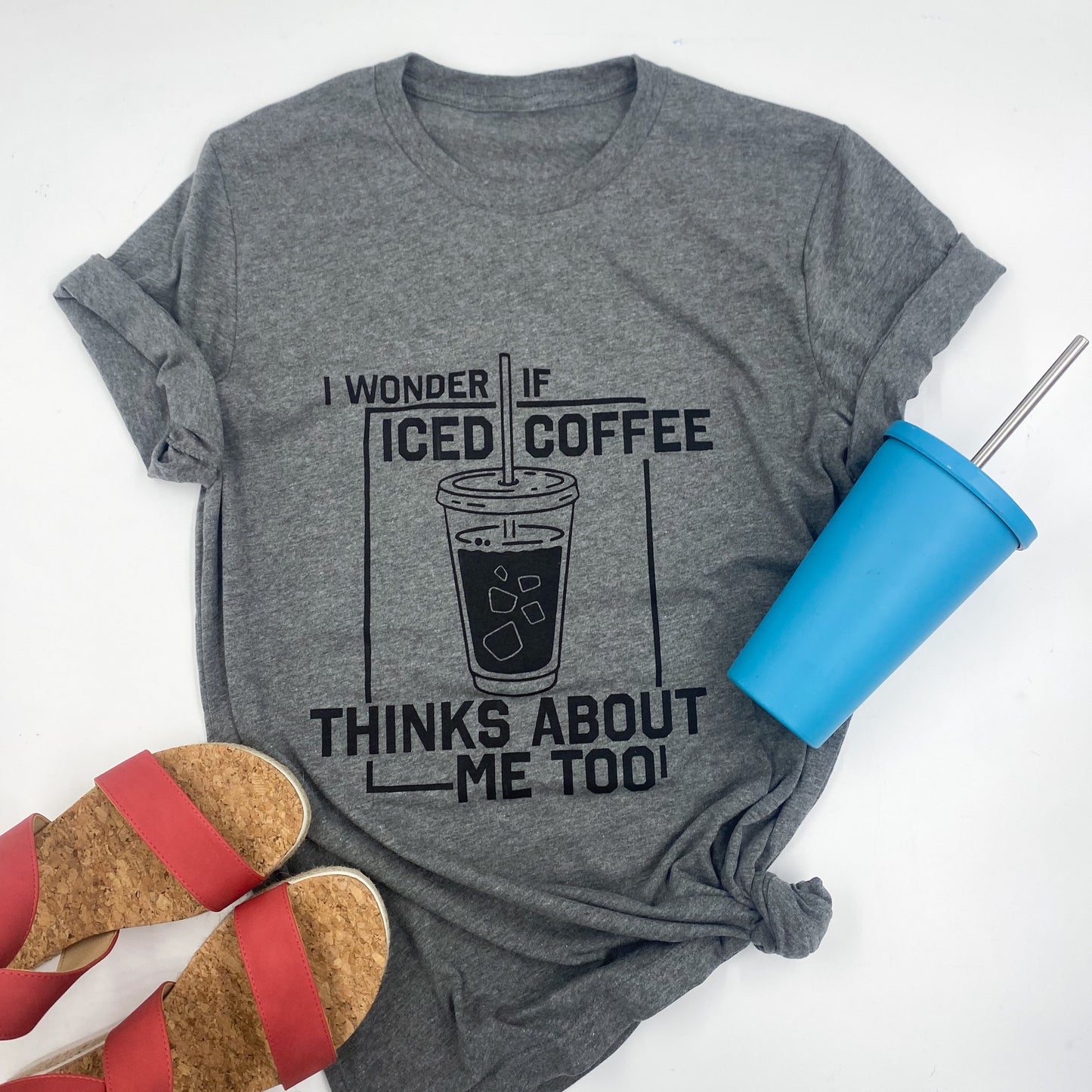 love & iced coffee | unisex tee